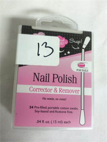 Lot 13 - Nail Polish Corrector & Remover