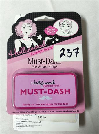 Lot 237 - Pre-Waxed Strips and Cushions