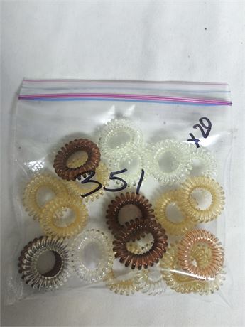 Lot 351 - Gummi Band Hair Cords