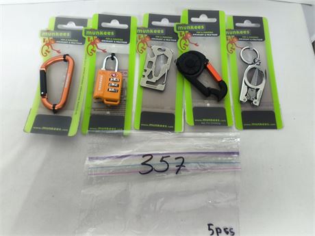 Lot 357 - Key Chain Clips