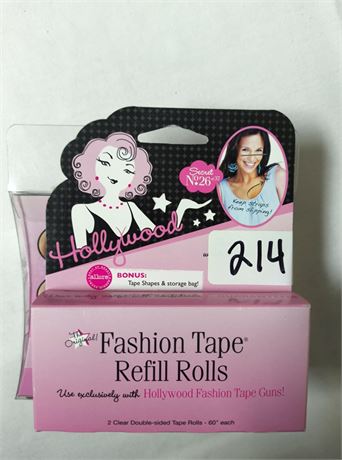Lot 214 - Silicone Breast Enhancers and Tape Refill Rolls
