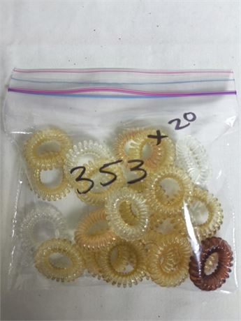 Lot 353 - Gummi Band Hair Cords