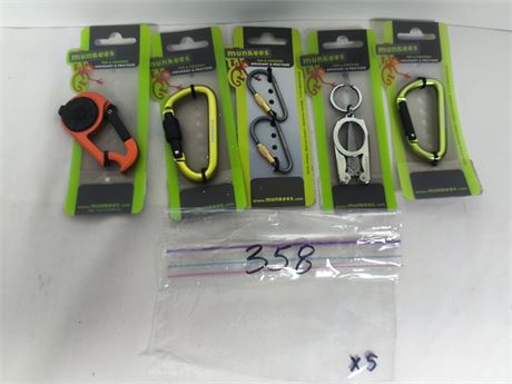 Lot 358 - Key Chain Clips