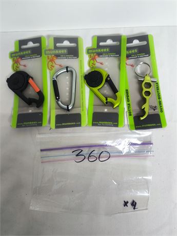 Lot 360 - Key Chain Clips