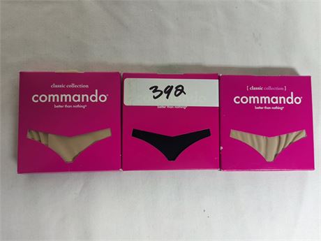 Lot 392 - Commando Thong/ Boyshort