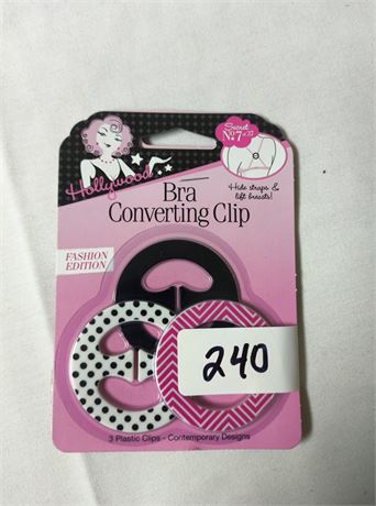 Lot 240 - Bra Converting Clip