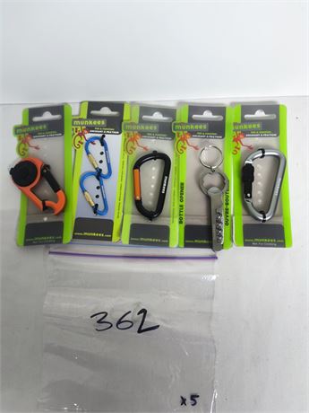 Lot 362 - Key Chain Clips