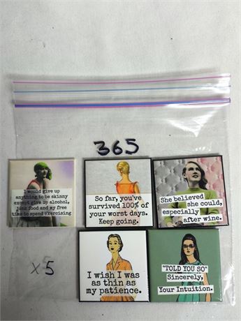 Lot 365 - Fridge Magnets
