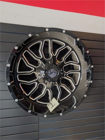 Lot 1 - Black Iron Rims