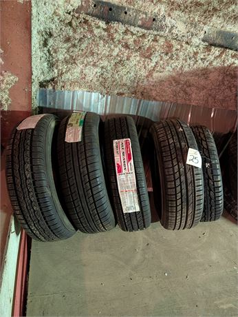 Lot 25-Various R14 Tires