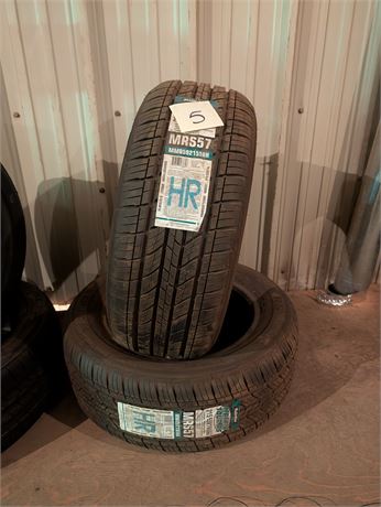 Lot 5 - Matrix Touring Tires