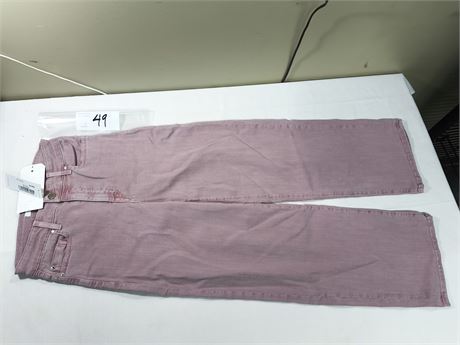 Lot 49 - Fidelity Denim Malibu High Wide Leg Crop, Size 25