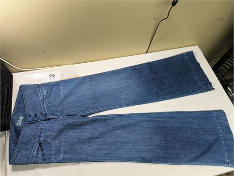 Lot 99 - Fidelity Jeans Tantra Butterfly, Size 29/34