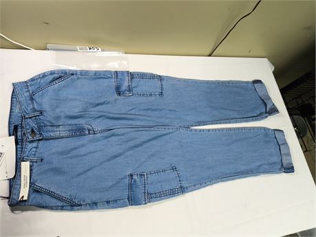 Lot 253 - Fidelity Denim Panterette Cargo Light, Size 28