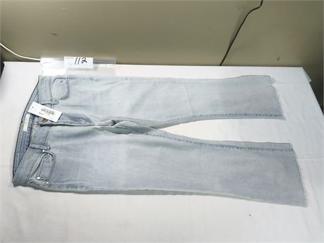 Lot 112 - Fidelity Denim Bella Crop Mid Crop Boot, Size 29