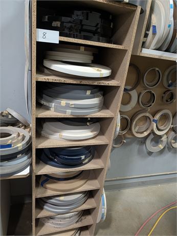 Lot 8 - Edge strip of various colors
