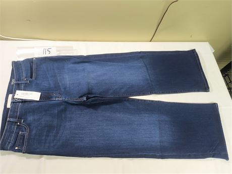 Lot 115 - Fidelity Denim Hyacinth High Wide Crop, Size 31