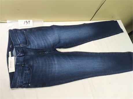 Lot 139 - Fidelity Denim Sola Mid Rise Ankle, Size 33