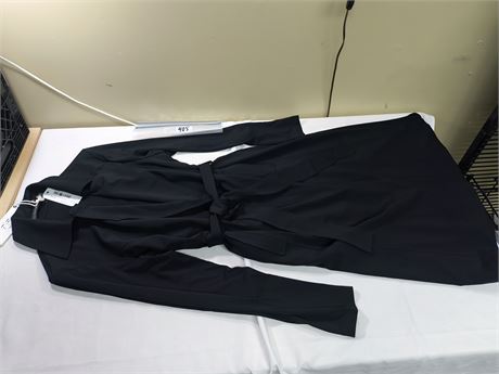 Lot 405 - Iris Setlakwe Matte Jersey Trench Coat, Size XL