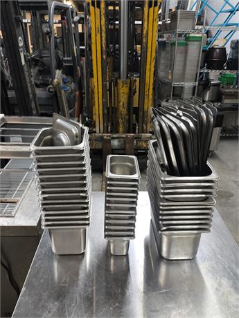 Lot 37 - Stainless Steel Food Storage Containers