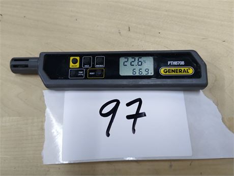 Lot 97 - Digital Temperature and Humidity Pen