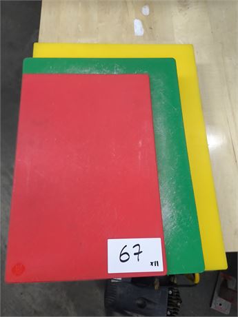 Lot 67 - Plastic Cutting Boards