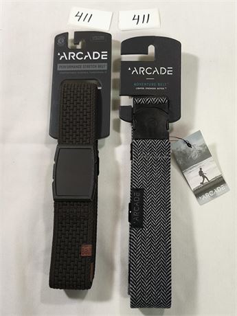 Lot 411 - Arcade Belts