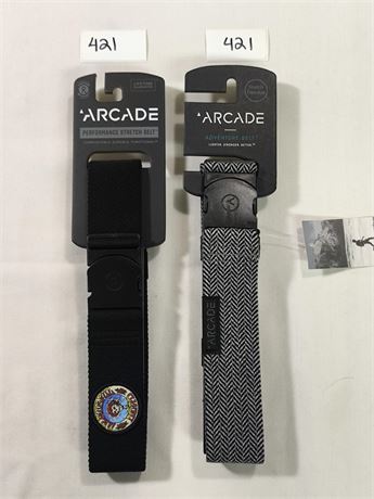 Lot 421 - Arcade Belts