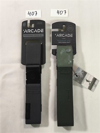 Lot 407 - Arcade Belts