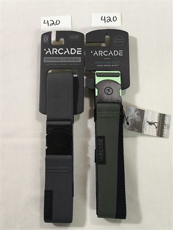 Lot 420 - Arcade Belts