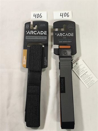 Lot 406 - Arcade Belts