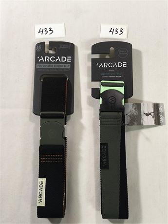 Lot 433 - Arcade Belts