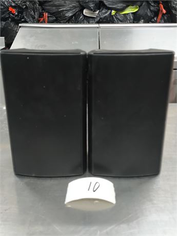 Lot 10 -  Indoor Outdoor Speakers