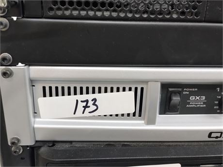 Lot 173 - QSC GX3 Power Amplifier
