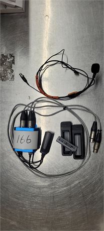 Lot 166 - Shure Microphone with battery and chargers