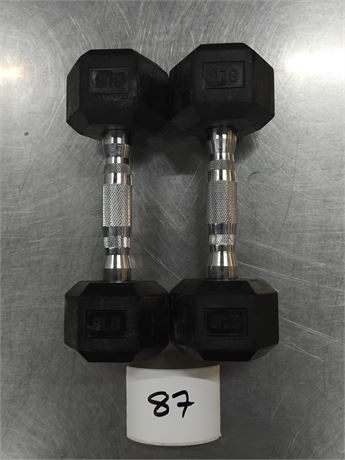 Lot 87 - 8Lbs Dumbbells