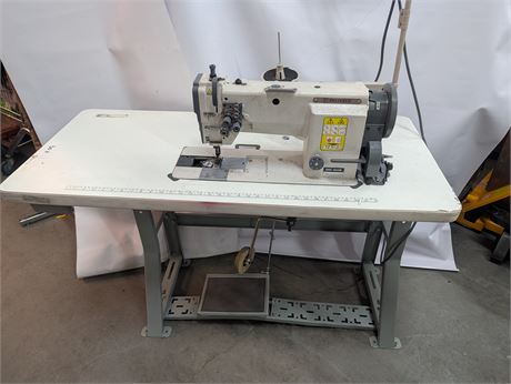 Lot 30A -Reliable Sewing Machine and Table