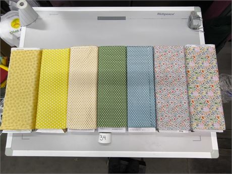 Lot 34 - Bolt's of Fabric