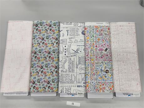 Lot 16 - Bolt's of Fabric