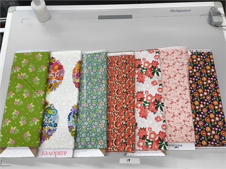 Lot 19 - Bolt's of Fabric