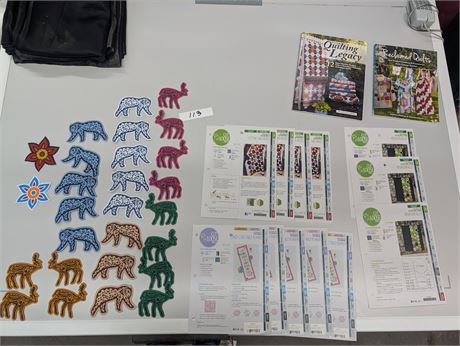 Lot 113 - Patches and Quilting Templates