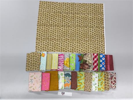 Lot 99 - Various Fat Quarters