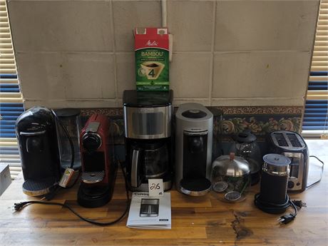Lot 26 - Nespresso Coffee Machines