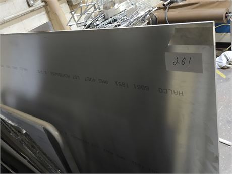 Lot 261 - Aluminum Plate