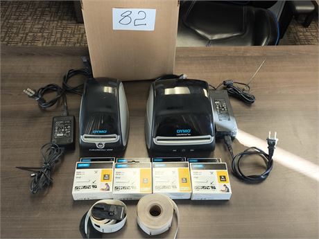 Lot 82 - Dymo Label Printers