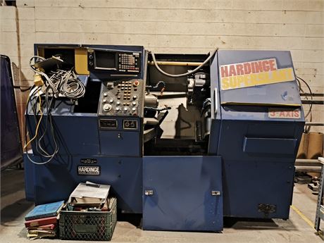 Lot 60A - Hardinge 3-Axis CNC Lathe