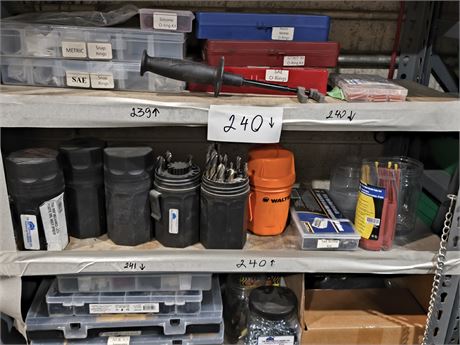 Lot 240 - Various Drill Bit Sets