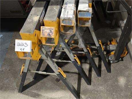 Lot 223 - ToughBuilt C600 Sawhorse/Jobsite Table
