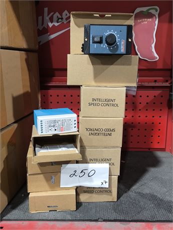 Lot 250 - DIN Rail Power Supply and AC Speed Controller