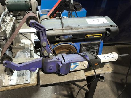 Lot 115 - Belt and Disc Sander